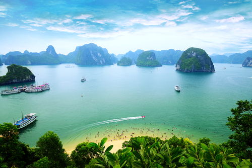 Bahía de Halong en Vietnam