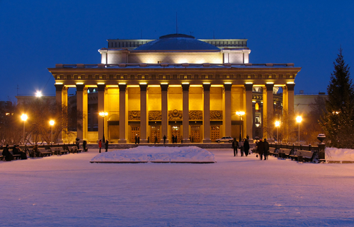 Novosibirsk Opera en Siberia
