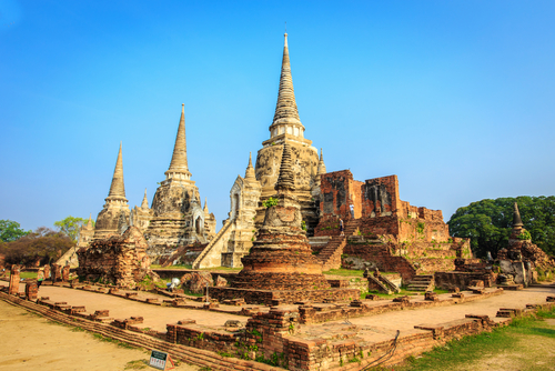 Templo en Ayutthaya