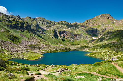 Lagos de Tristaina en Andorra