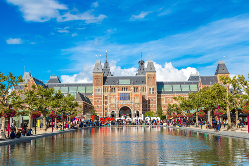 Rijksmuseum en Ámsterdam