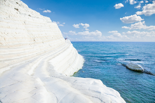 Scala dei Turchi en Sicilia