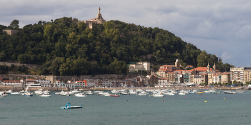Monte Urgull en San Sebastián