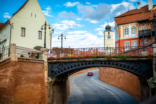 Puente de los Mentirosos en Sibiu
