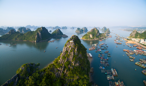 Bahía de Halong en Vietnam