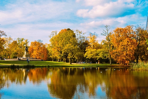 Vondelpark en Ámsterdam