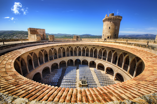 El castillo de Bellver, un lugar mágico en Mallorca