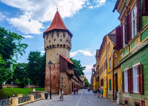 Torre de los Carpinteros en Sibiu