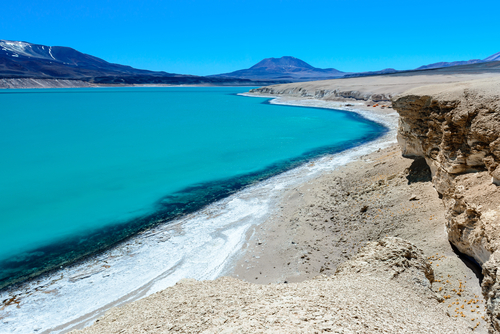 Laguna Verde en Bolivia