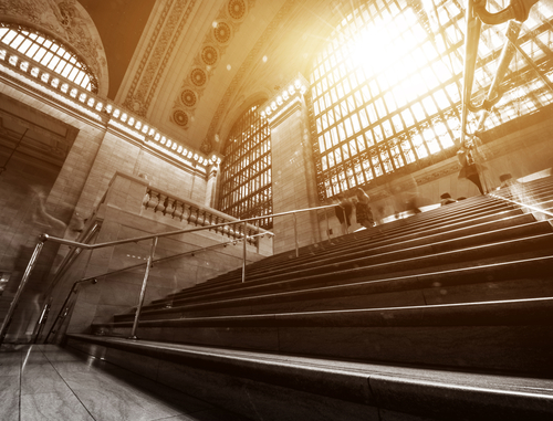 Escalera de la Estación Central