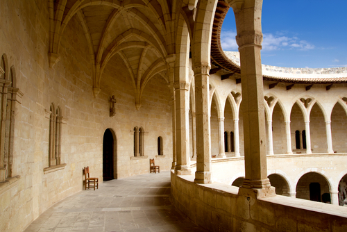 Claustro del castillo de Bellver