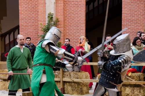 Combate en el castillo de Belmonte