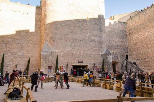 Combate en el castillo de Belmonte