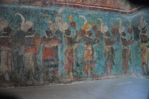 Mural en Bonampak