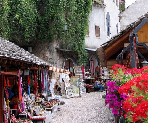 Bazar en Mostar
