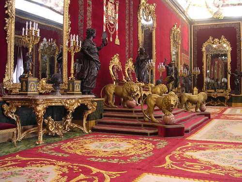 Salón del Trono del Palacio Real de Madrid