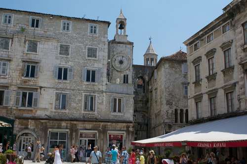 Plaza Narodni en Split