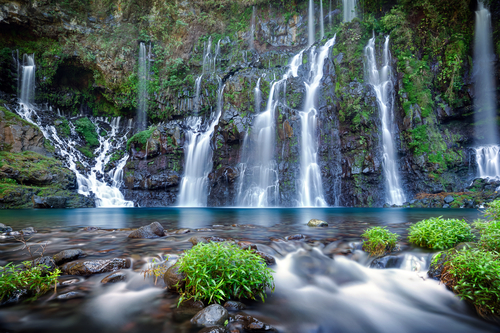 Río Langevin en Isla Reunión