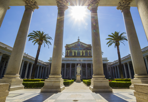Basílica de San Pablo Extramuros en Roma