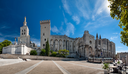 Palacio y catedral de Aviñón