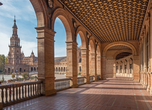 Galería de la Plaza de España de Sevilla
