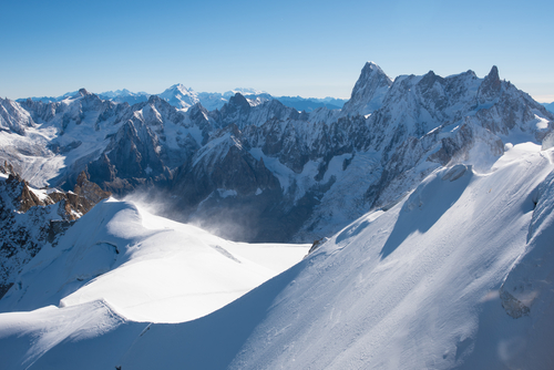Monte Blanc en los Alpes