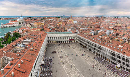 Plaza de San Marcos en Venecia
