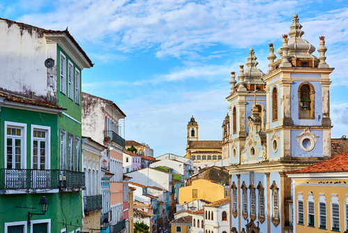 Salvador de Bahía en Brasil