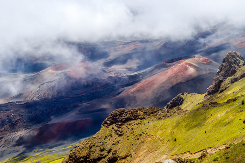 Cráter del Haleakala en Maui
