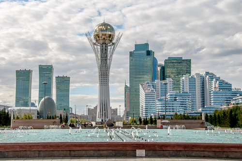 Baiterek Tower en Astana