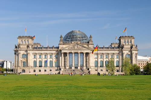 Reichstag en Berlín