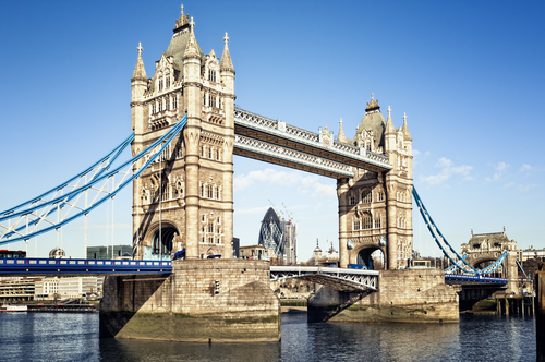 Tower Bridge en Londres, una bella obra de ingeniería