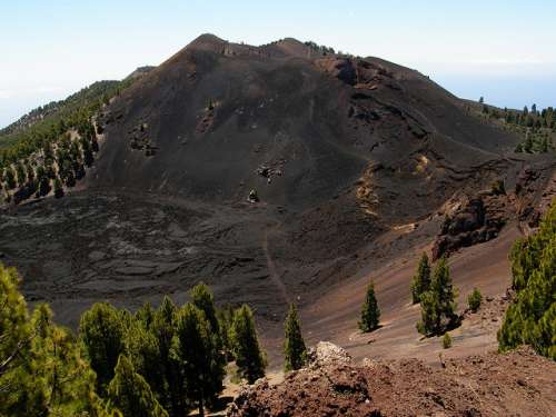 Lavas del Duraznero en La Palma