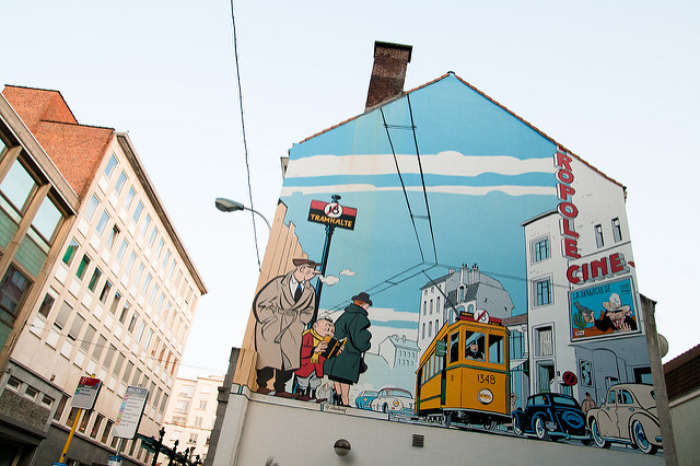 Ruta del Cómic en Bruselas