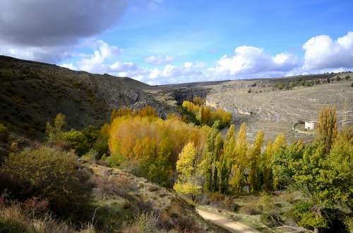 Puente de Talcano en río Duratón