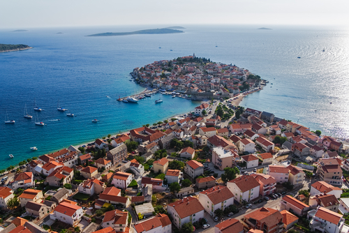 Primosten en Croacia
