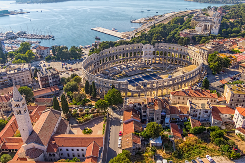 Pula en Croacia