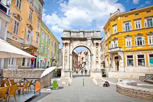 Pula en Croacia