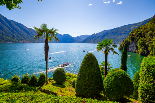 Lago di Como en Italia