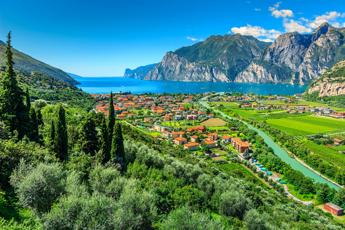 Lago di Garda en Italia