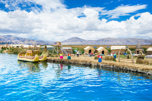 Lago Titicaca en Perú