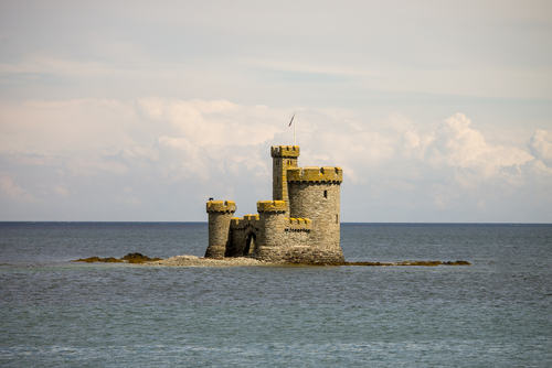 Torre del Refugio en la Isla de Man