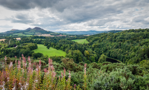 Scott's View en Escocia