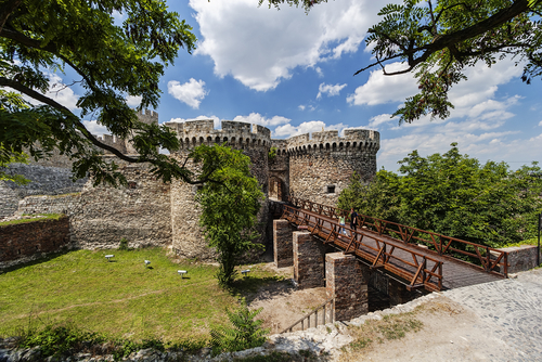 Fortaleza de Belgrado en Serbia