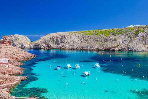 Cala Morell en Menorca