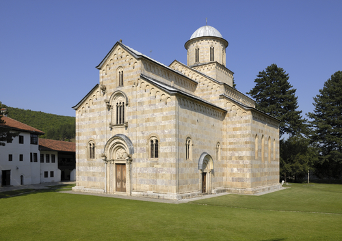 Monasterio Visoki Decani en Serbia
