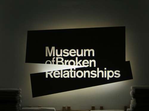 El curioso Museo de las Relaciones Rotas en Zagreb