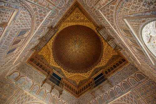 Interior delos Reales Alcázares de Sevilla