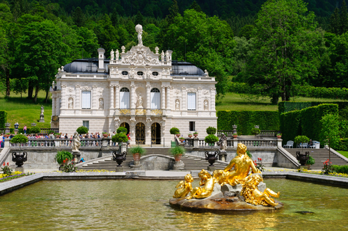 El palacio de Linderhof, un pequeño sueño real
