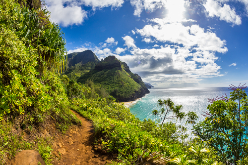 Los increíbles paisajes de Na Pali en Hawaii